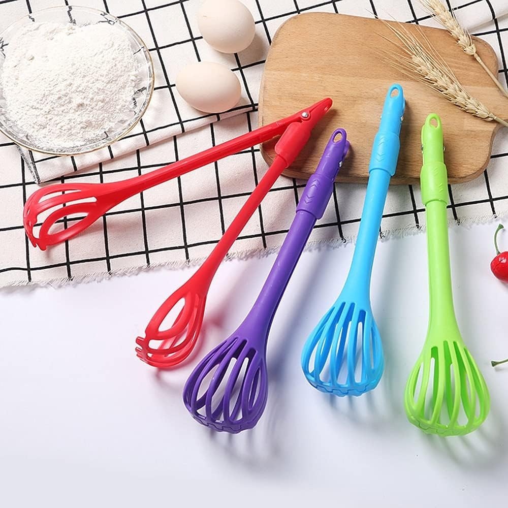 Egg Beater Manual Whisk & Food Clip – Handy Kitchen Mixer for Eggs, Sauces & Baking