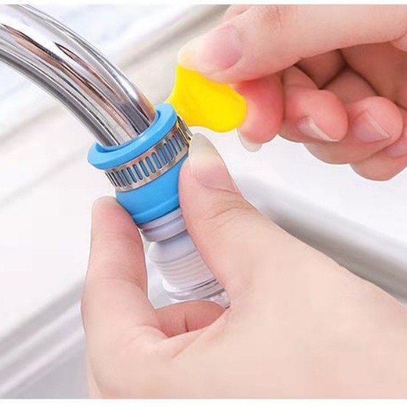 360 Degree water filter Faucet Extender Water Saving Splash-proof Kitchen Faucets Water Filter Cartridge and Carbon Block